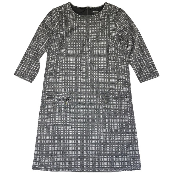 Ann Taylor Dresses & Skirts - Ann Taylor Dress Womens Petite XS Black White‎ Career Office Siren Finance Babe